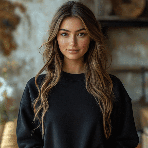 Canva Gildan 18000 Woman Mockup Bundle - Image 6
