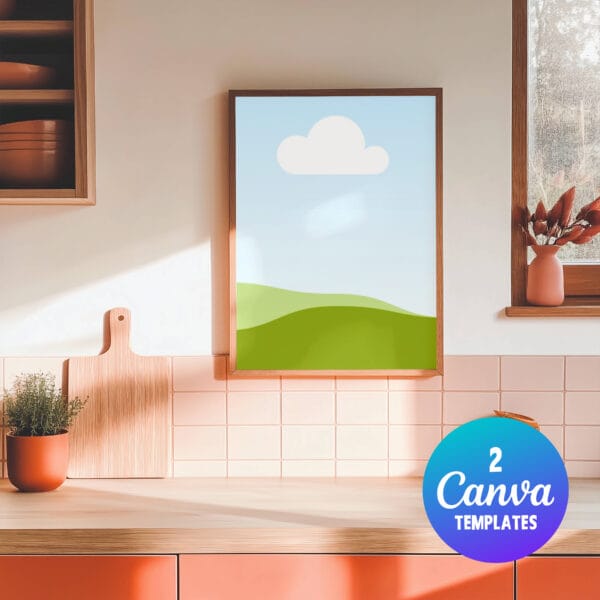 Canva Kitchen Frame Template