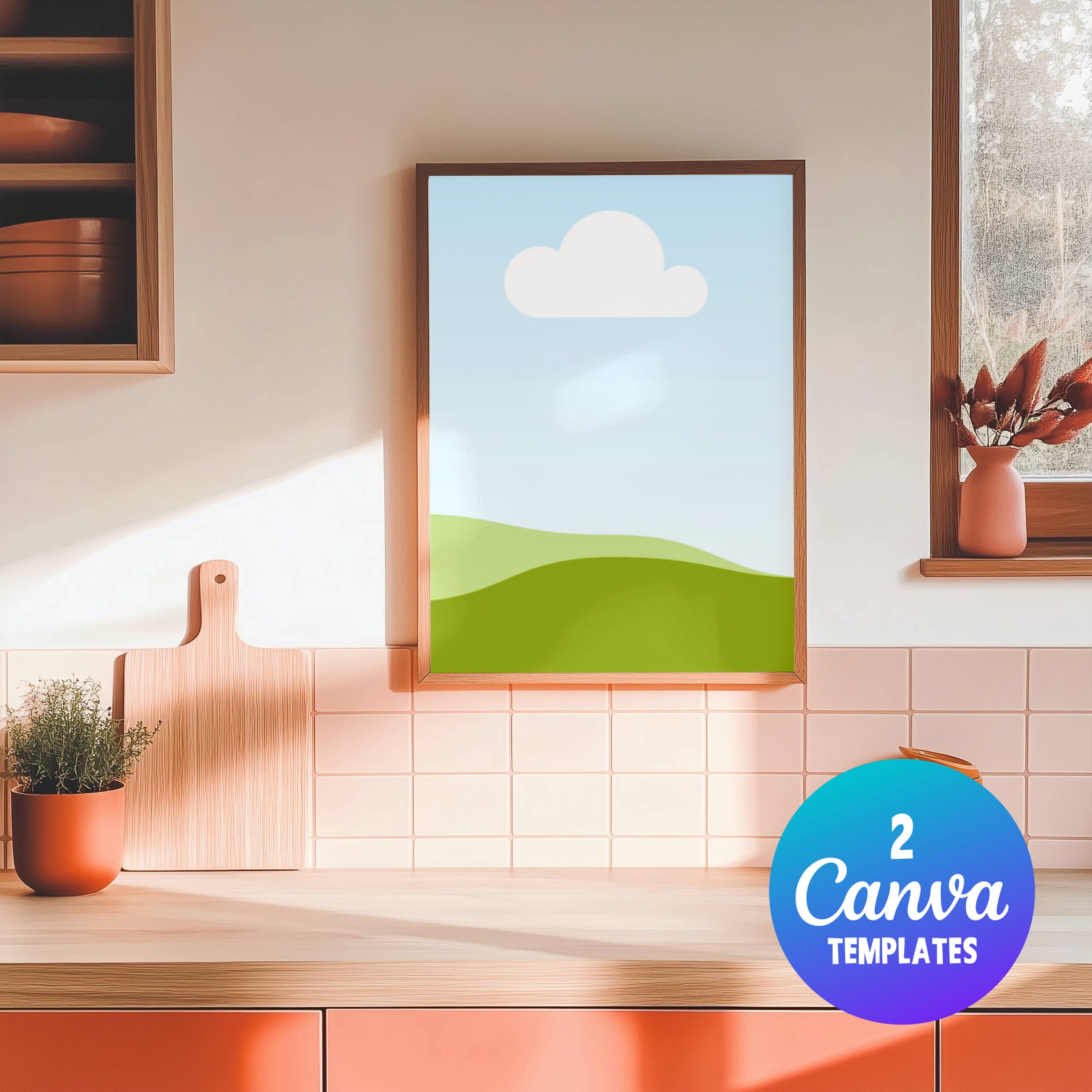 Canva Kitchen Frame Template