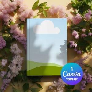 Hard Notebook Cover Mockup 8.5x11
