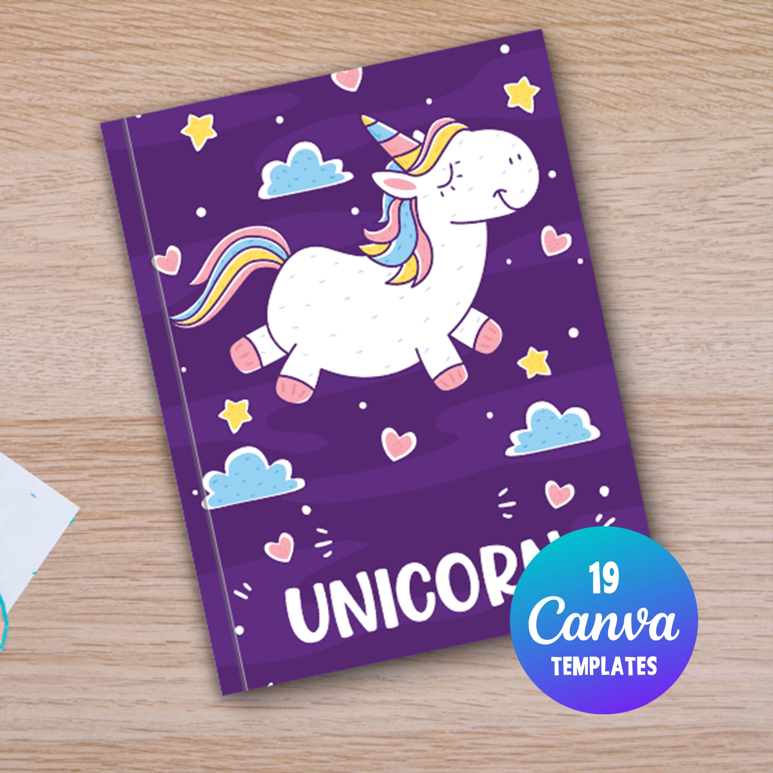Canva Paperback Book Mockup 8.5×11 inch