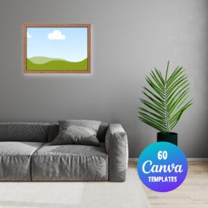 Canva 60 Frame Templates